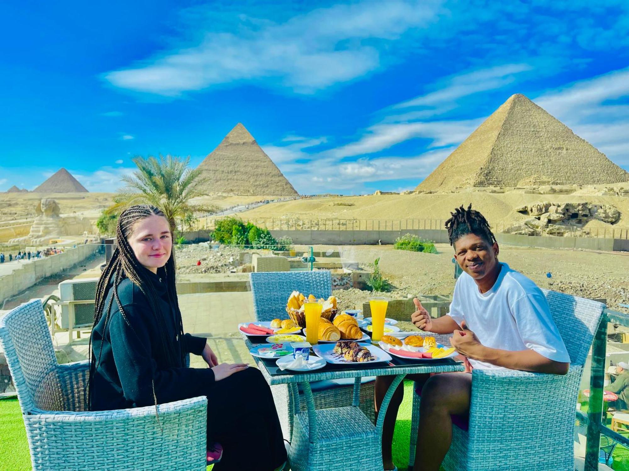 Golden Scarab Pyramids Hotel Kafrat al Jabal Екстер'єр фото
